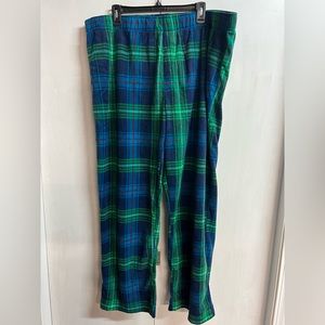 Wondershop Men’s Green and Blue Plaid Pajama Pants